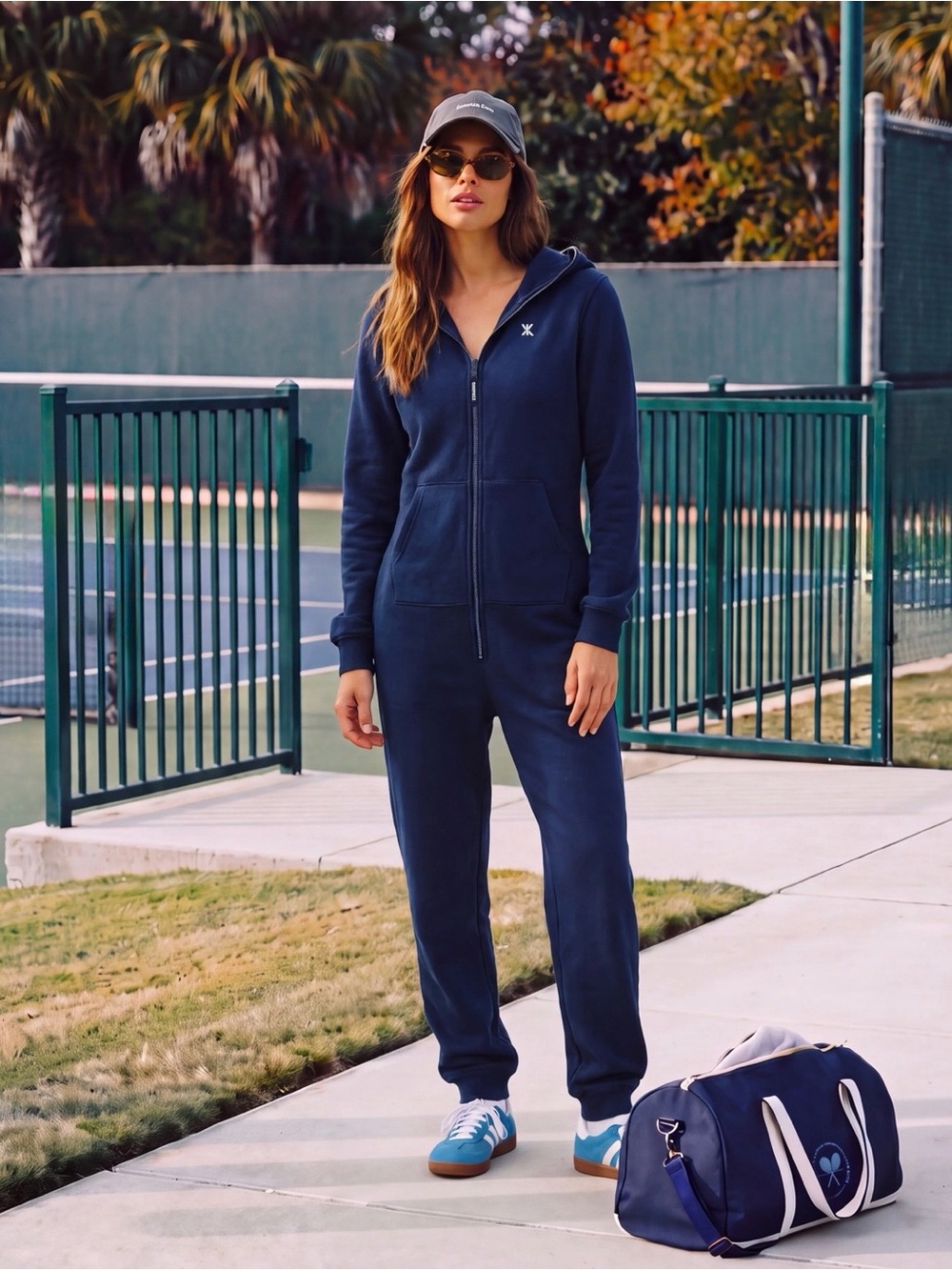 ONEPIECE, Teal, Unisex Zip-Front Jumpsuit, Size XS, lightweight